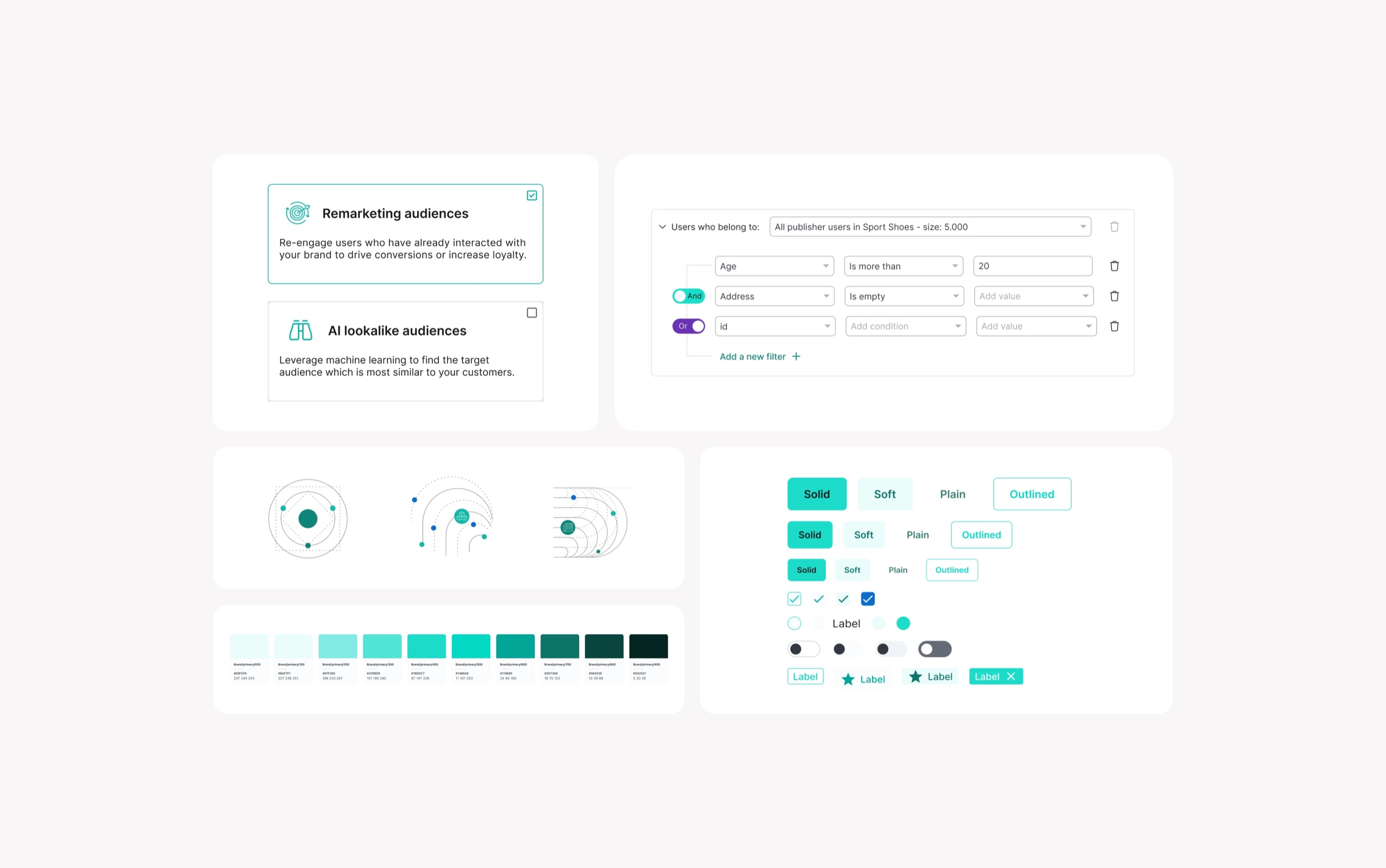 The Decentriq design system: components, tokens, and patterns