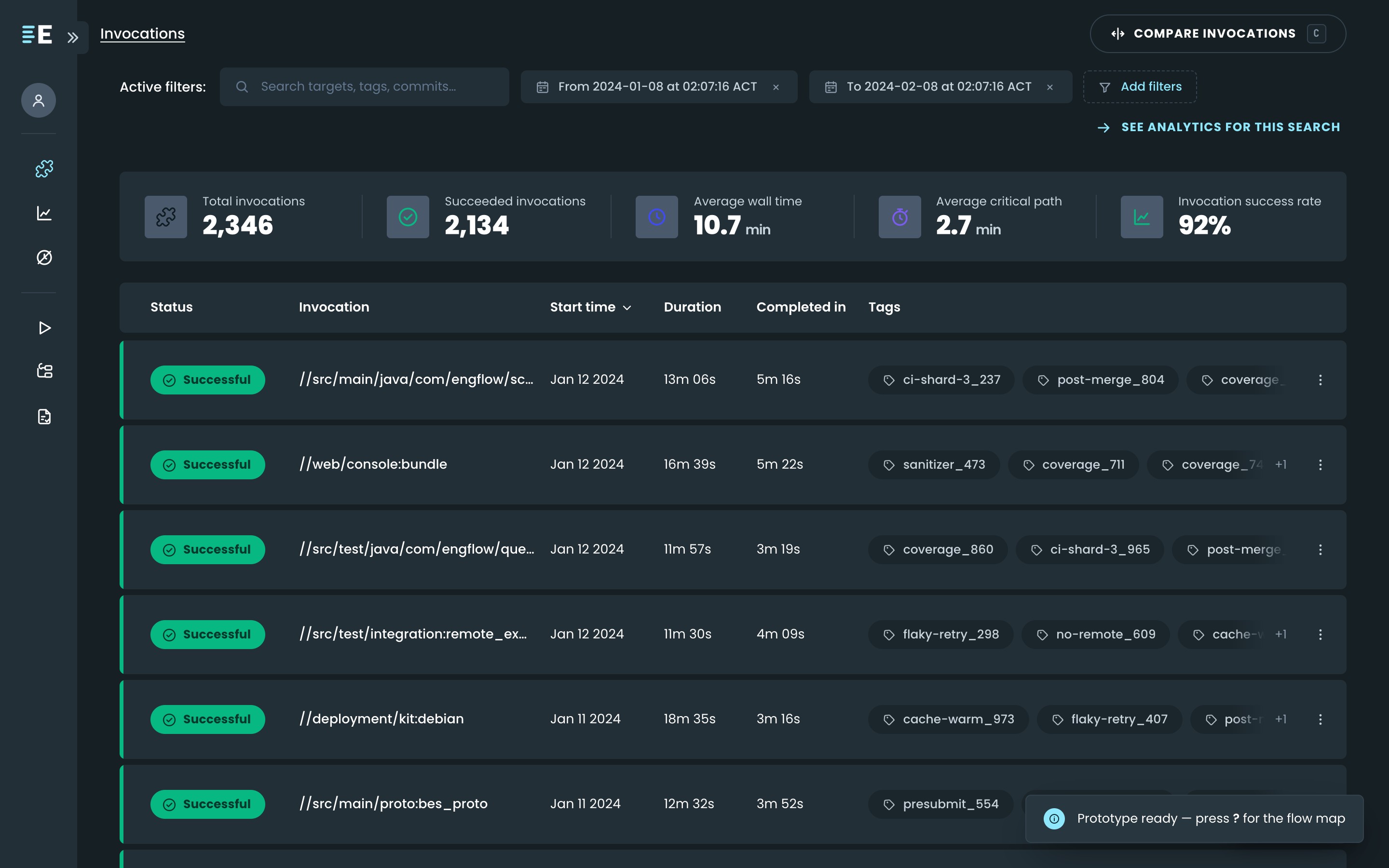 EngFlow build acceleration platform