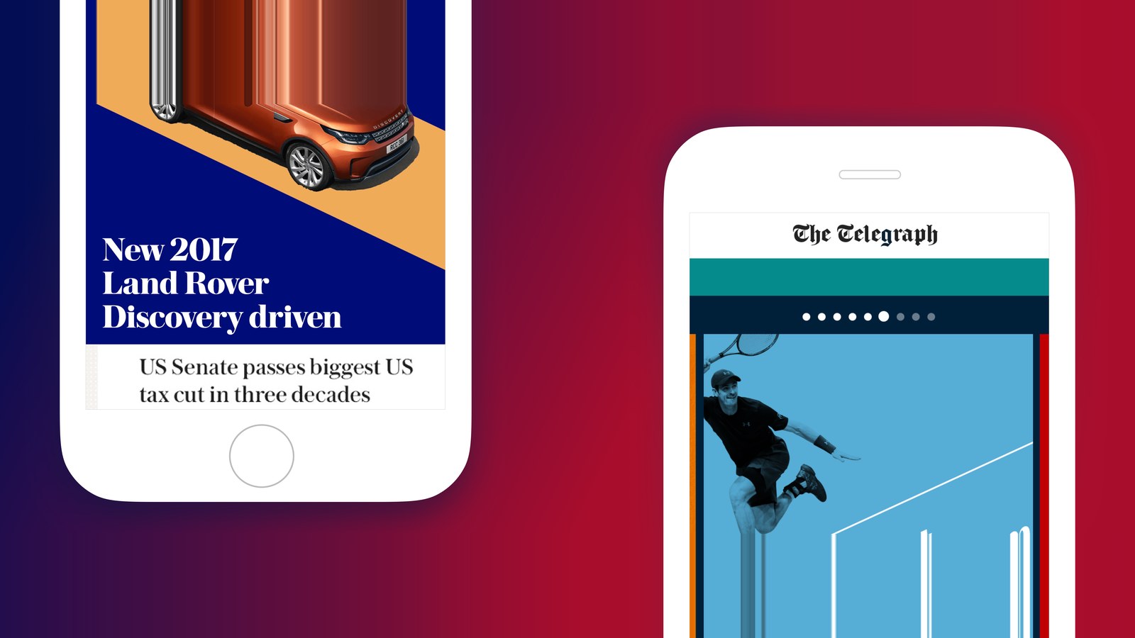 The Telegraph News iOS app